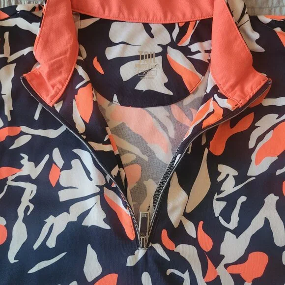 Tail  White label Women's Sleeveless 1/4 Zip sleeveless Polo- XXL - Picture 2 of 2